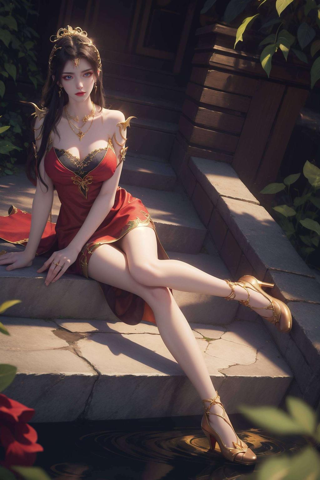 IPad上美杜莎女神的国漫魅力尽显二次元风格满满