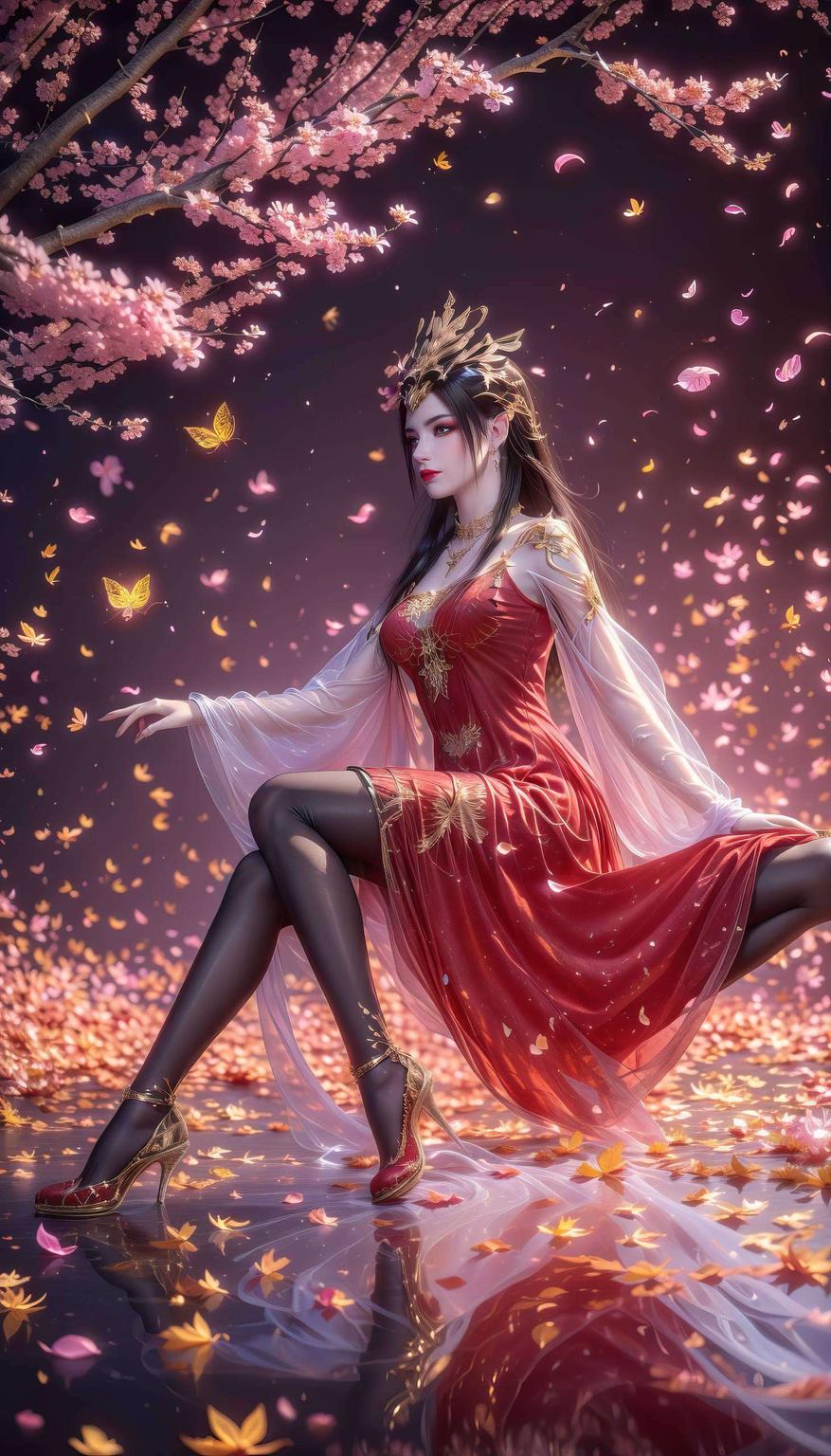 美杜莎冷艳的眼神与毒蛇缠绕为你的电脑桌面增添一份神秘魅力