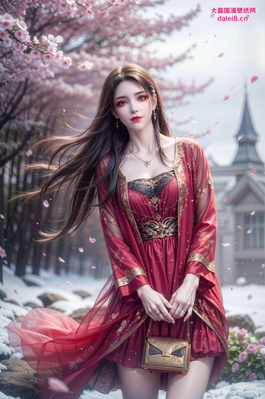 今天给大家带来一款极简风格的高清壁纸——美杜莎！4K分辨率蛇发飘逸