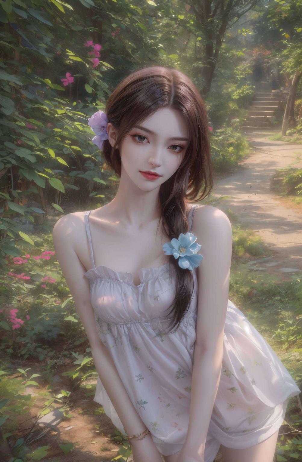 高清壁纸神秘眼神锁屏间