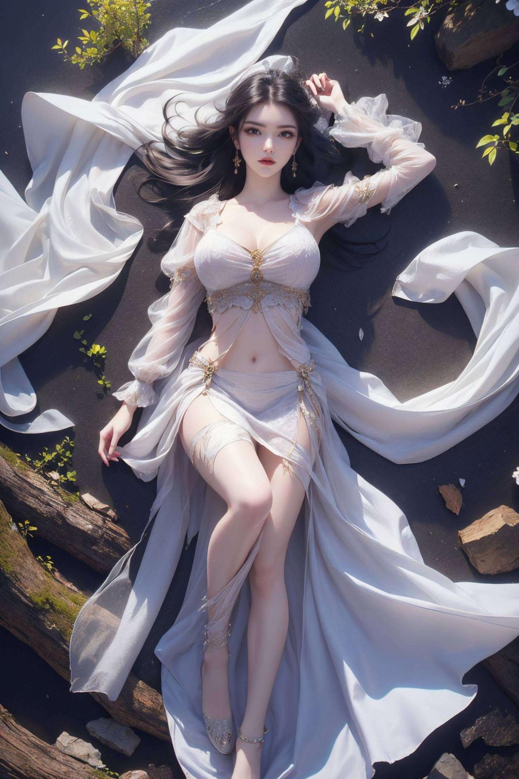 这款古风壁纸身姿曼妙如蛇