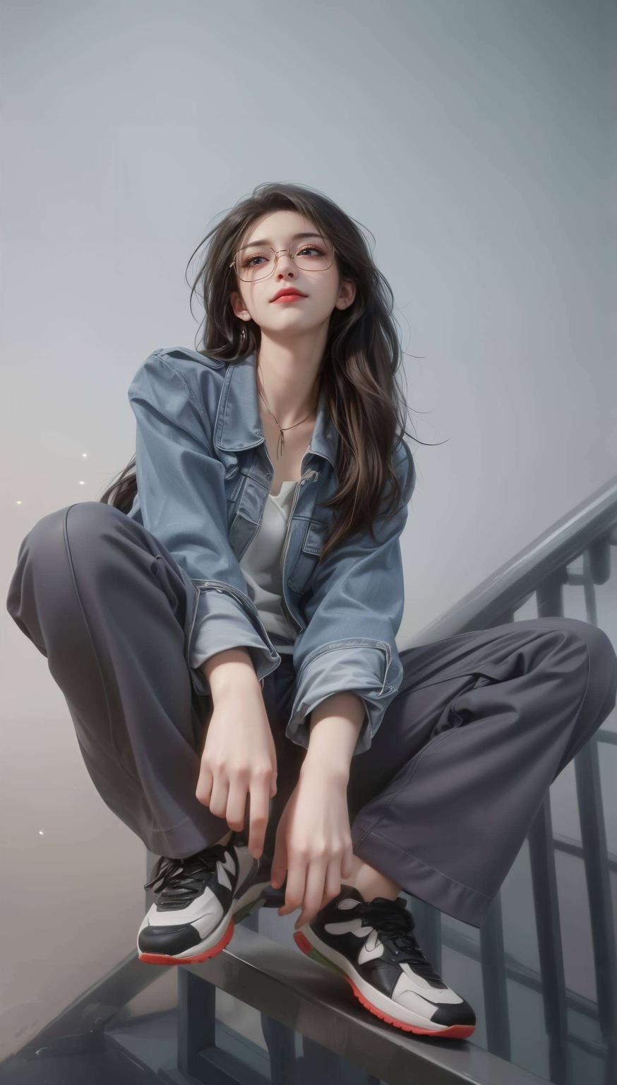 这款美杜莎漫画风手机壁纸蛇发美杜莎霸气侧漏