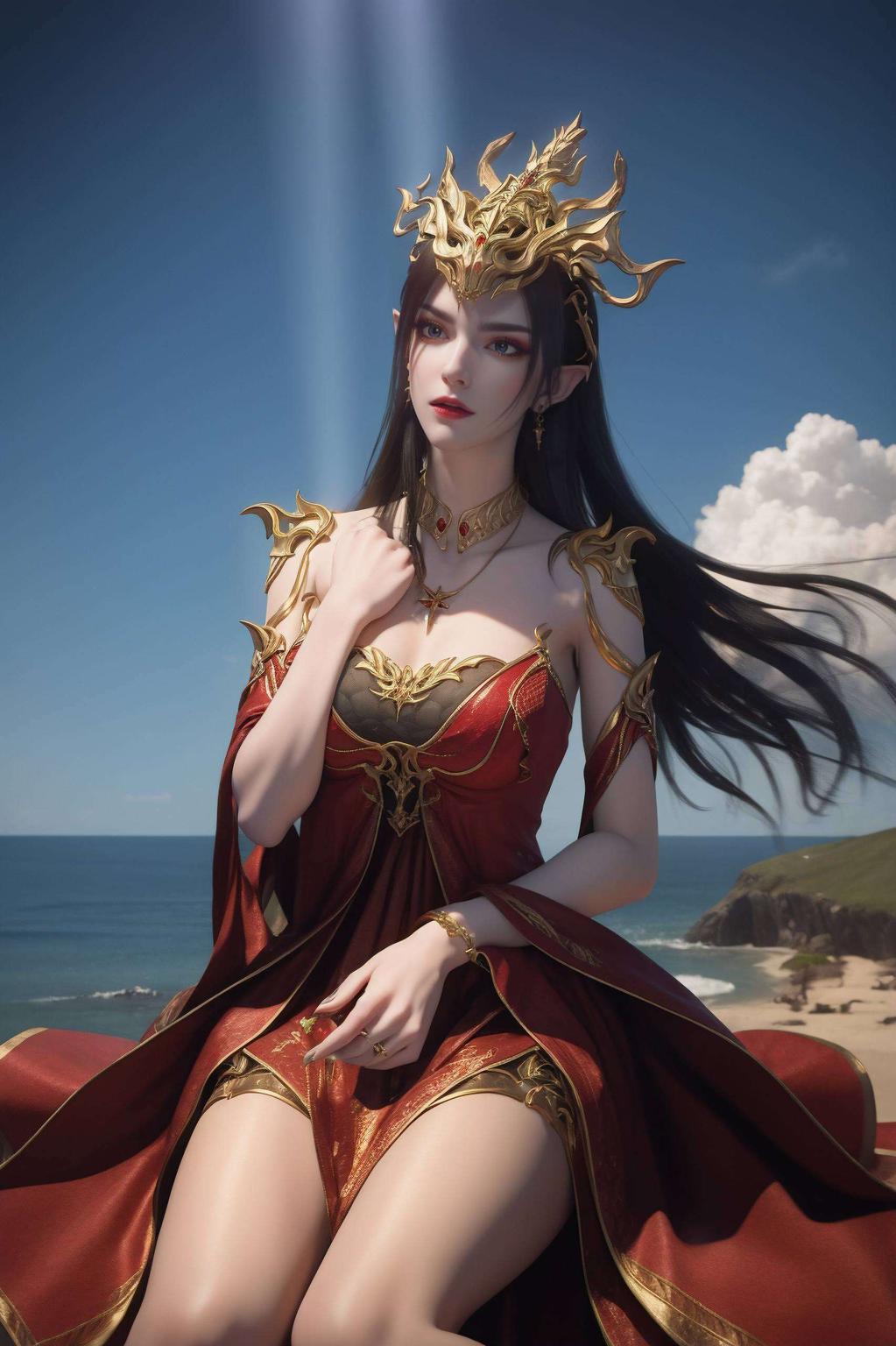 这静态护眼壁纸绝对让你眼前一亮！看这斗破苍穹3D美杜莎女王壁纸