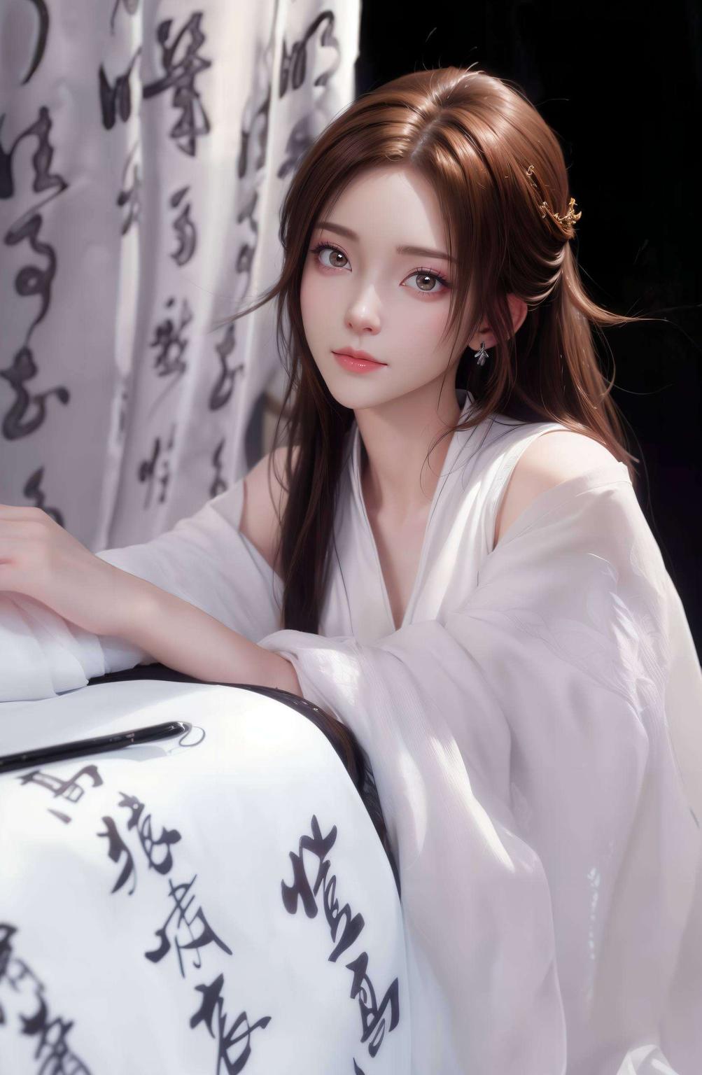 这精修壁纸古风壁纸里的绝美倩影