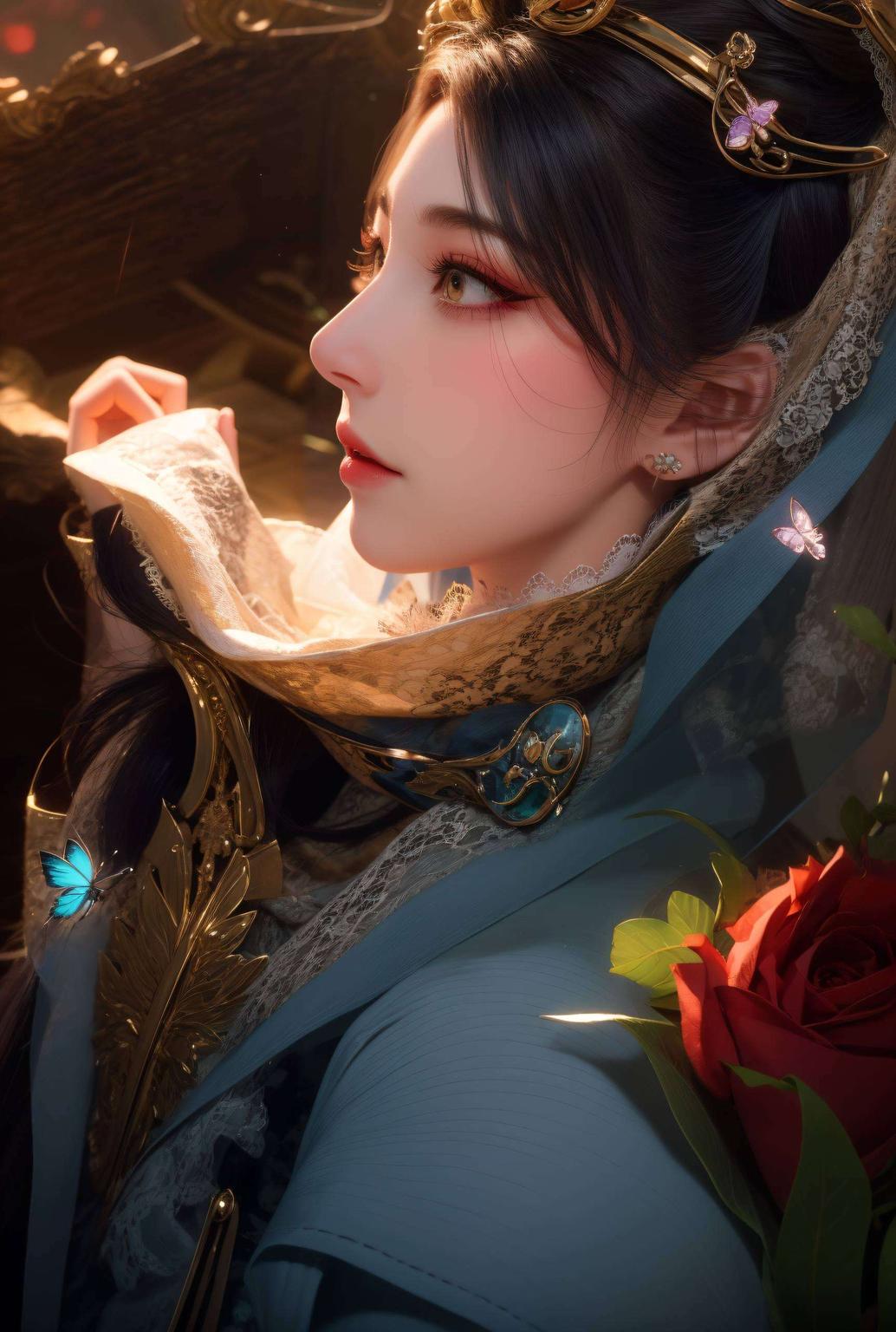 邂逅黑暗南宫夕儿壁纸超清图片尽显神秘魅力