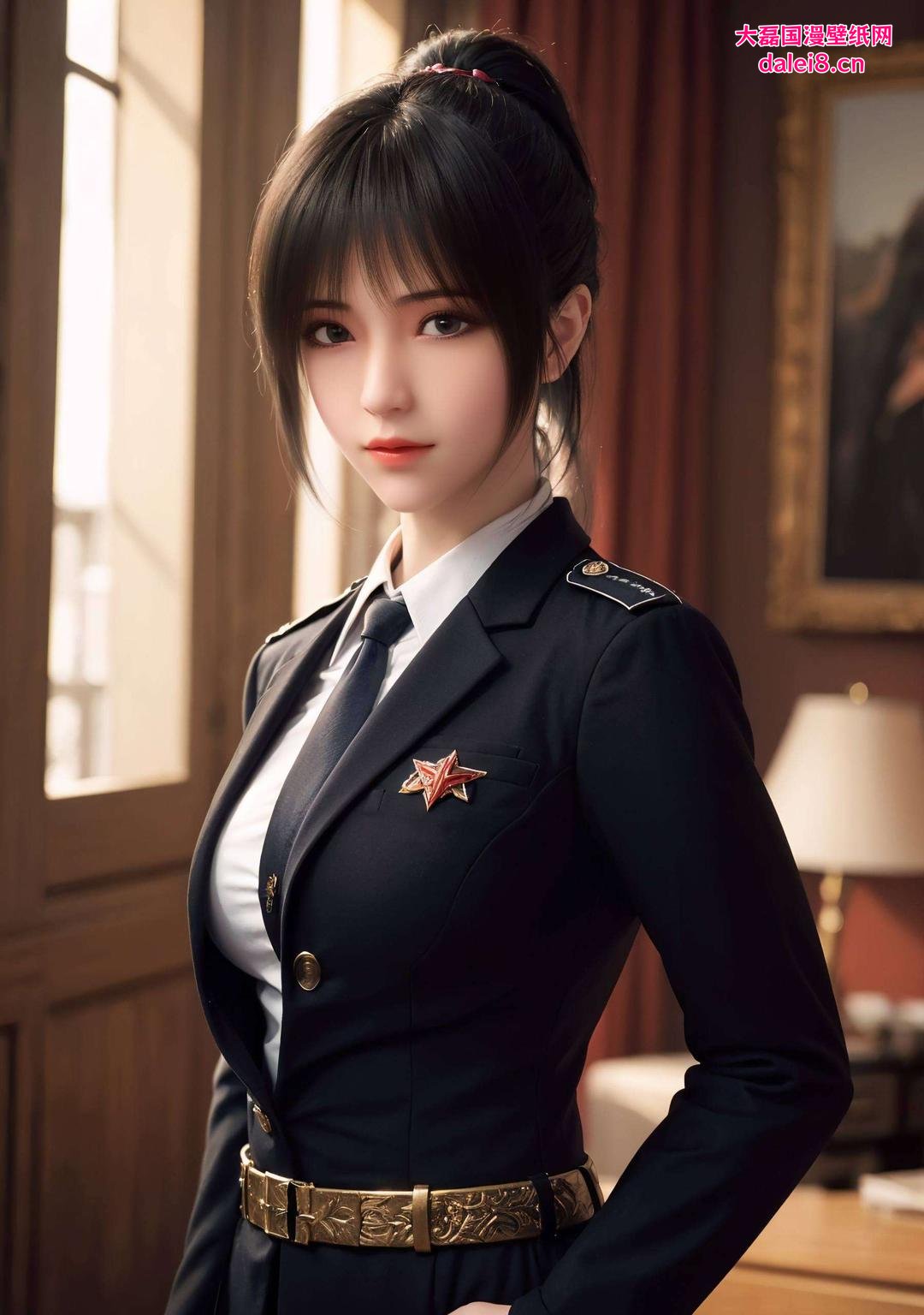 iPhone简洁风来袭！看雄兵连琪琳的精美壁纸静态极简壁纸