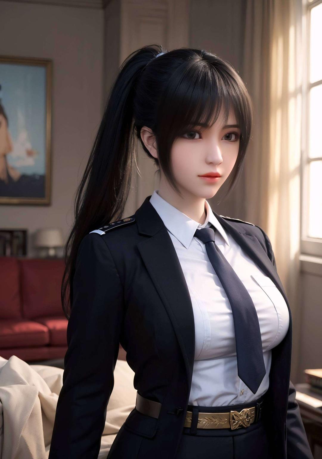 今天给大家带来一组超酷的Win10手机壁纸主角是雄兵连中的女神琪琳！高清画质