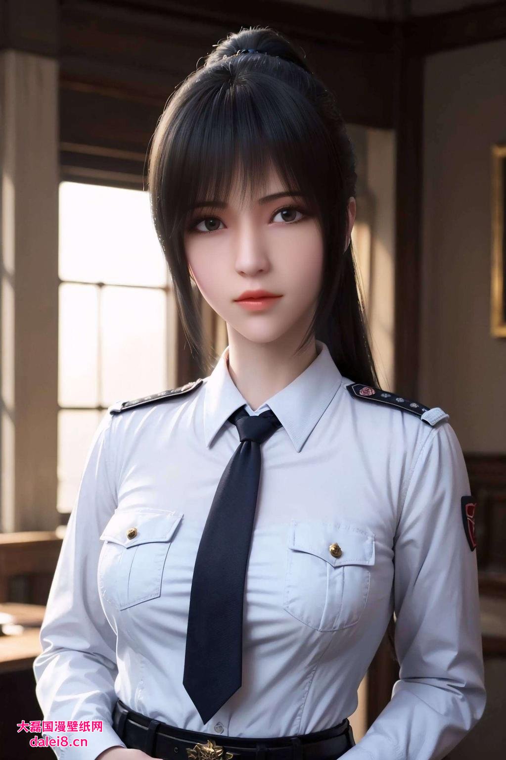 让你的桌面也燃起来！咱们带来的是雄兵连琪琳的电脑桌面潮图！高清画质