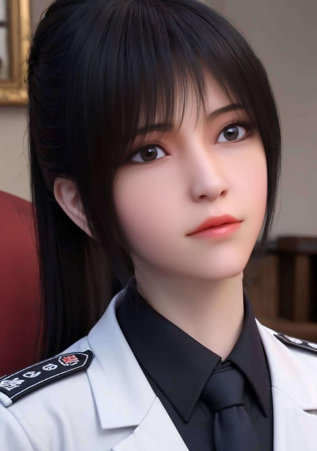 今天给大家带来一款超赞的4K超清壁纸！看这AI国漫女神琪琳来自雄兵连的绝美身影
