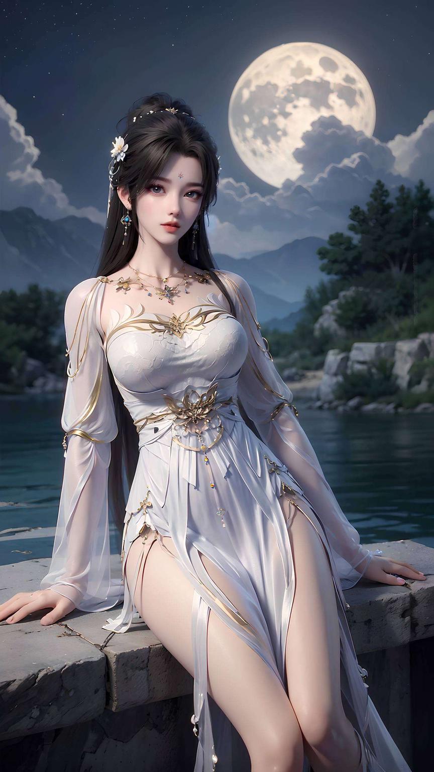 简洁线条清漪的电脑壁纸