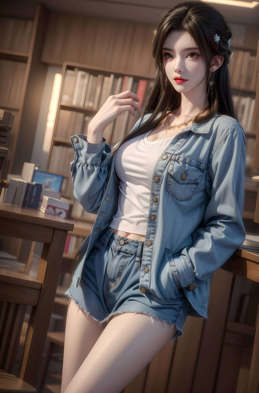 搭配清新的水波纹理各位动漫迷