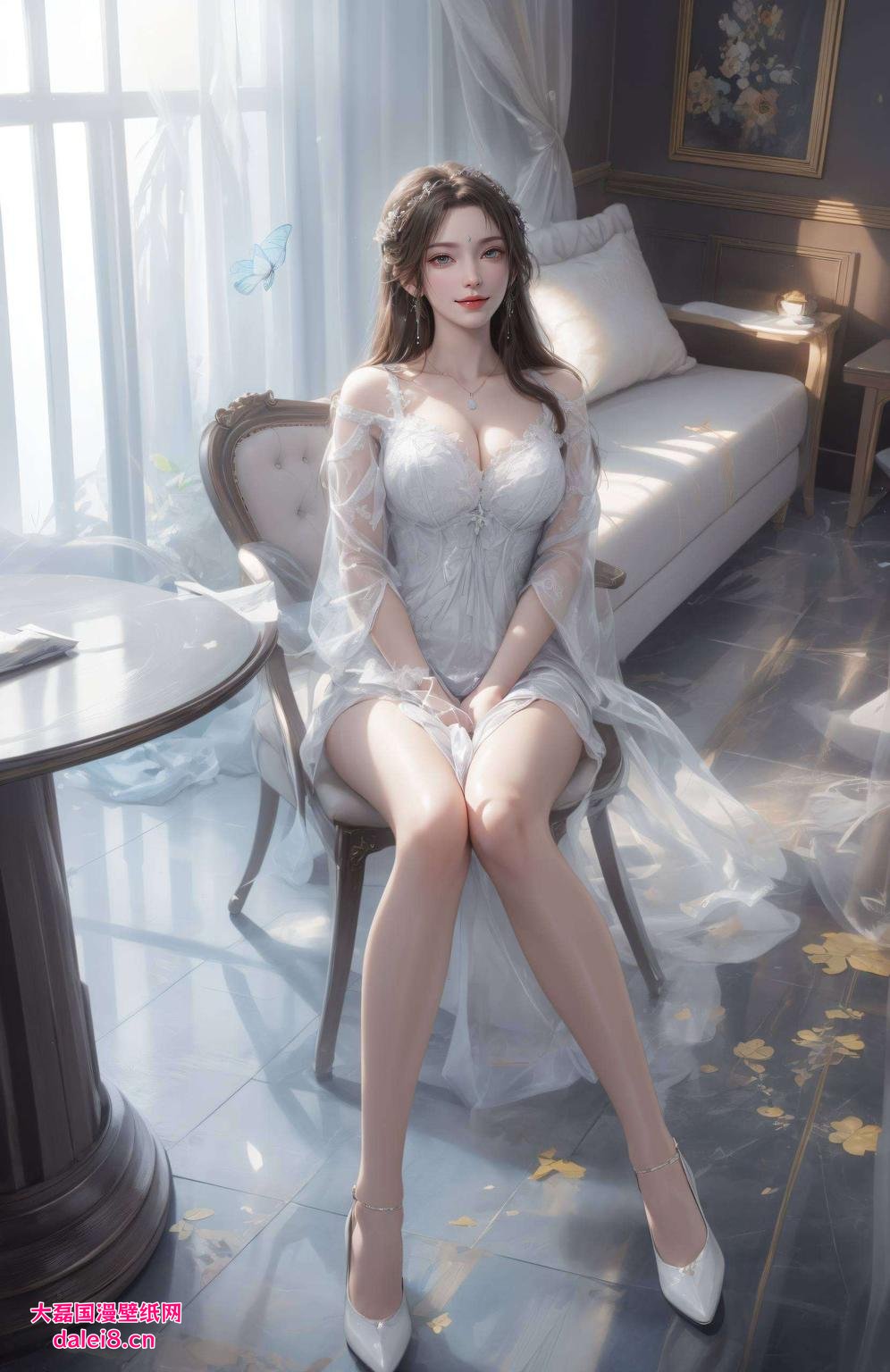 清漪护士壁纸古风韵味尽显