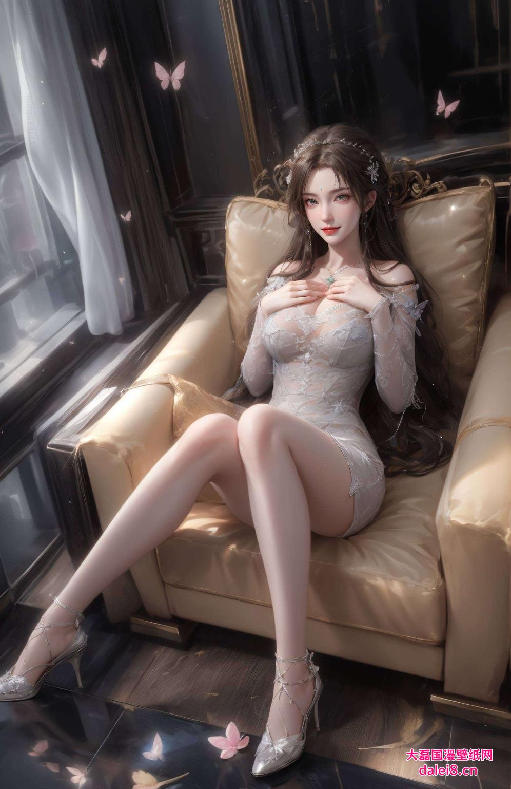 细腻的笔触让你桌面瞬间焕发活力！✨快来感受这股清新之风吧！