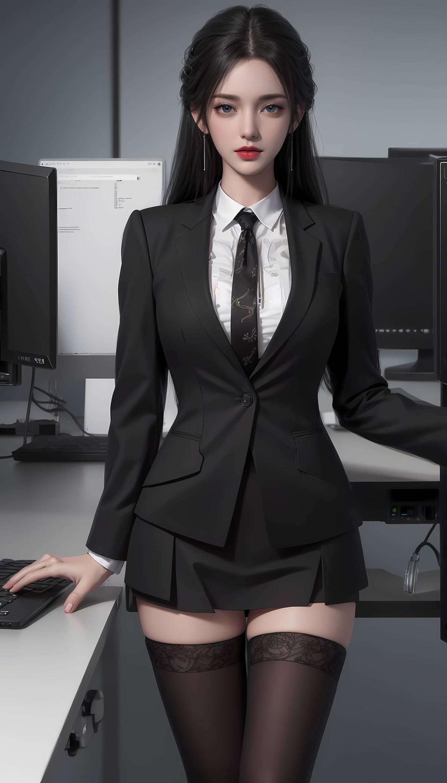 与古典美人共舞翠竹掩映碧水涟