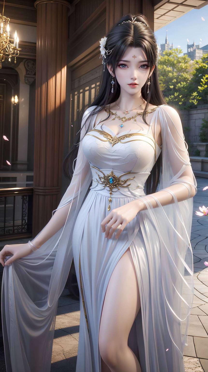 各位动漫迷们今天给大家带来一组完美世界的清漪电脑壁纸