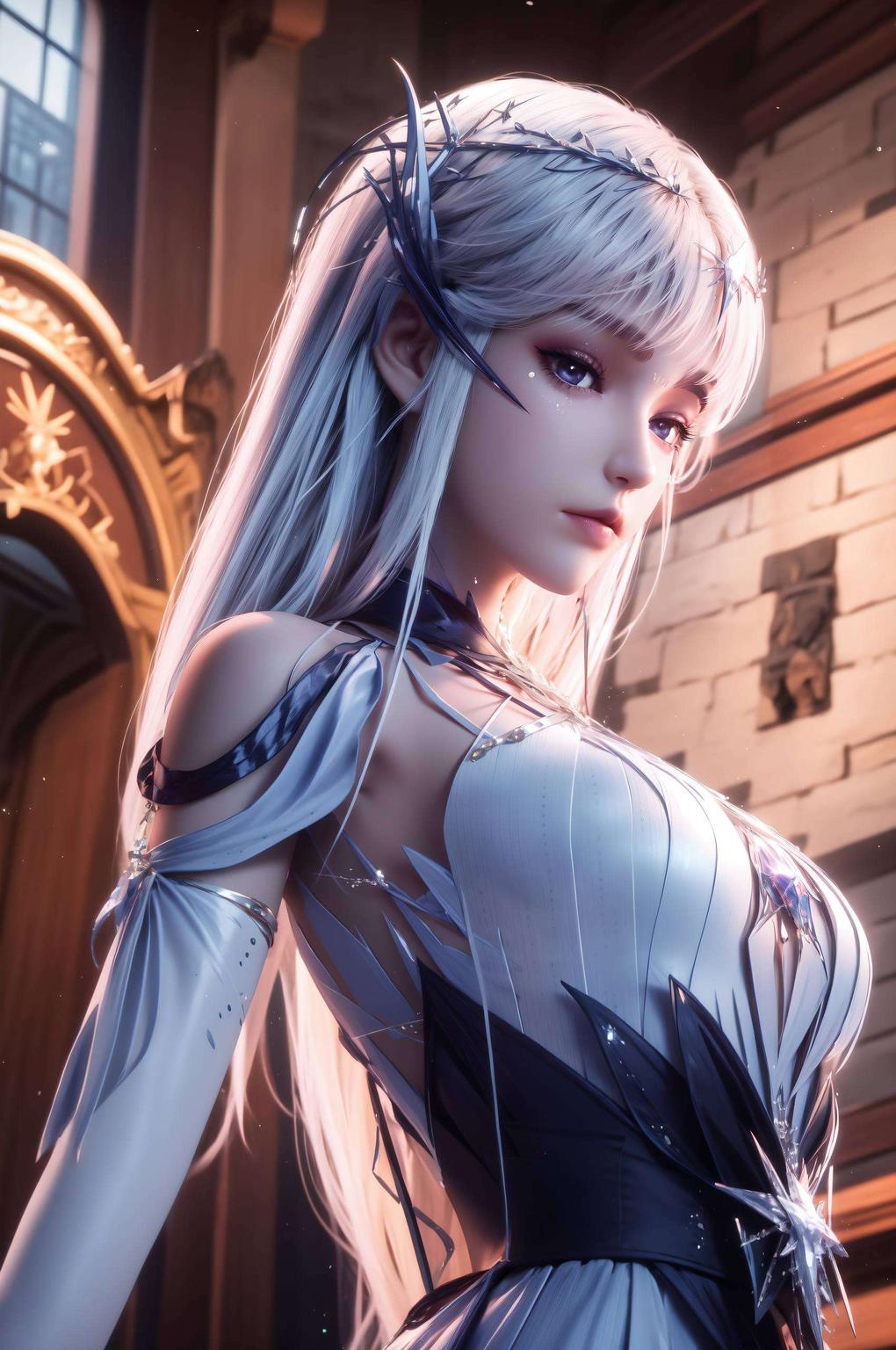 朋友们！今天给大家带来一组超美的圣采儿变装壁纸快来装饰你的桌面