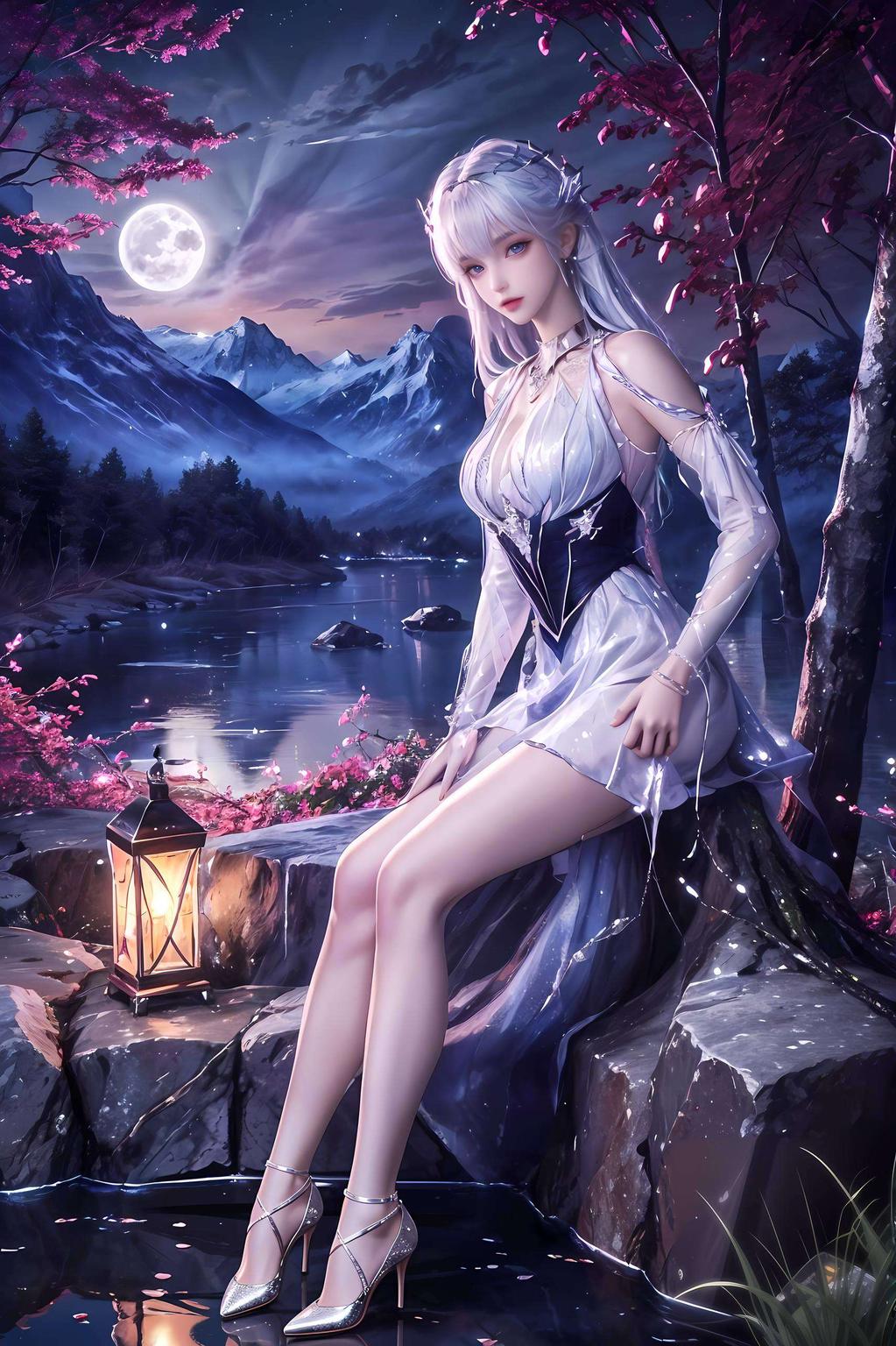 身材线条流畅细节精致