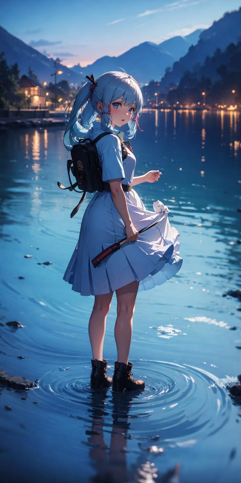 这款神里凌华4K超清壁纸萌化你的电脑桌面！动态效果生动可爱