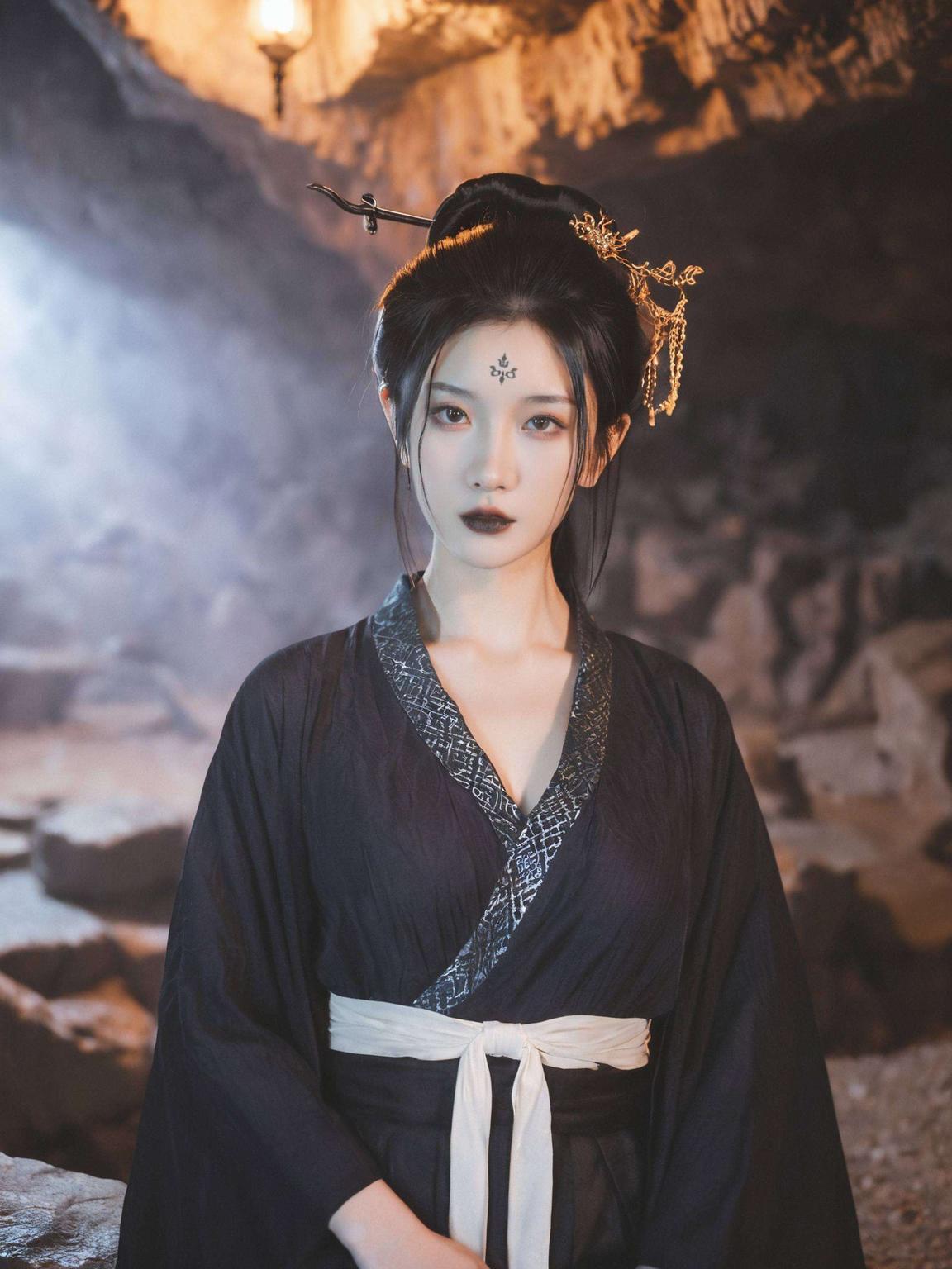 古风壁纸尽显韵味四妹身材曼妙