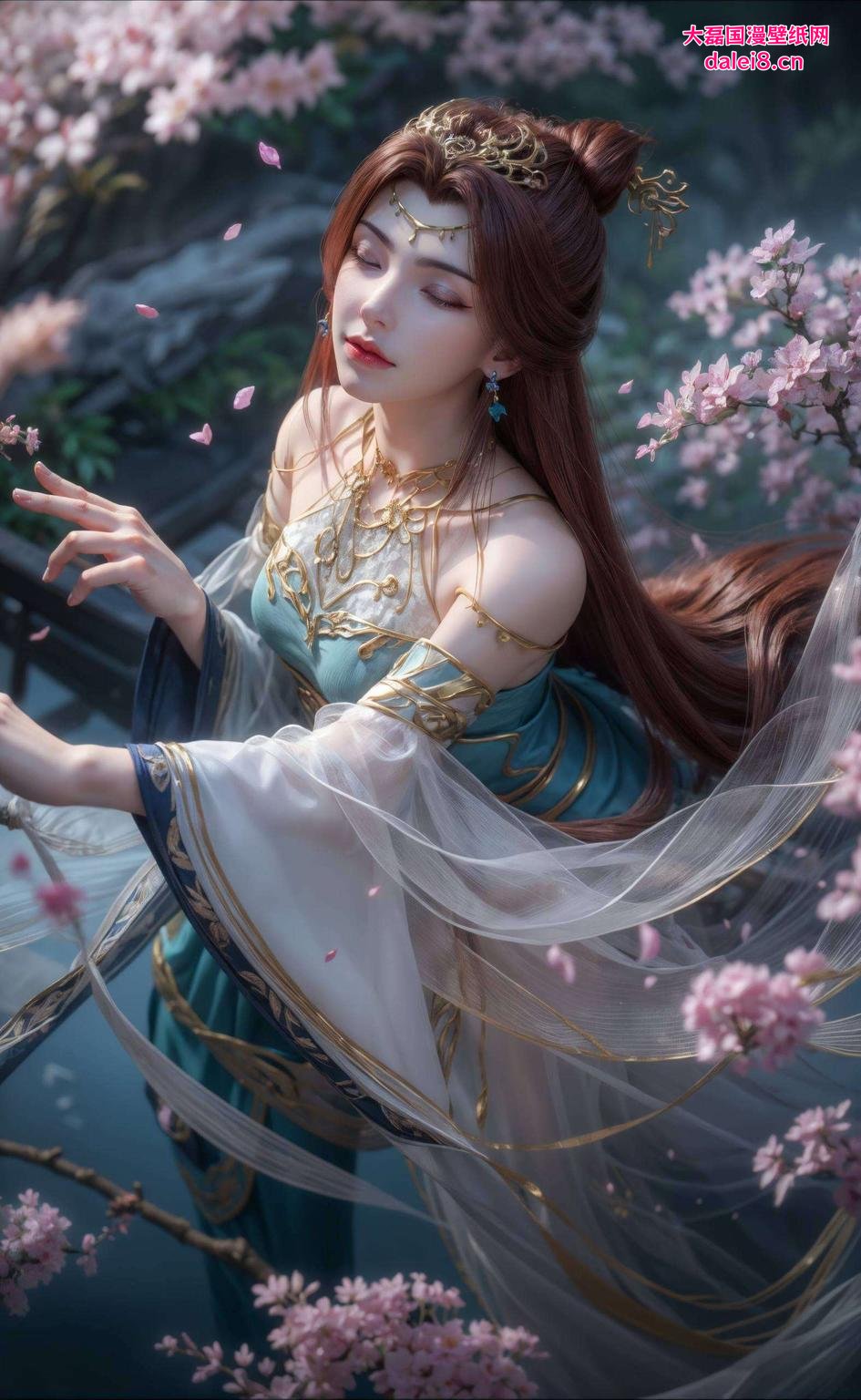 真是美爆了！看看苏灵韵横屏的锁屏神秘紫光中藏着无限幻想