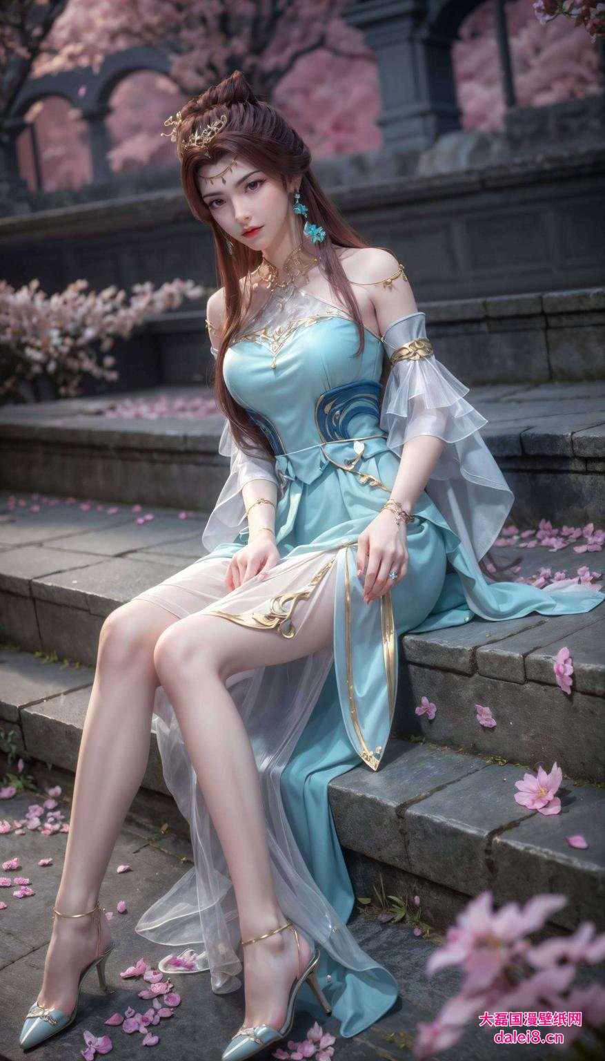 让她那灵动的眼神和壁纸完美融合让你的平板桌面瞬间焕发光彩！