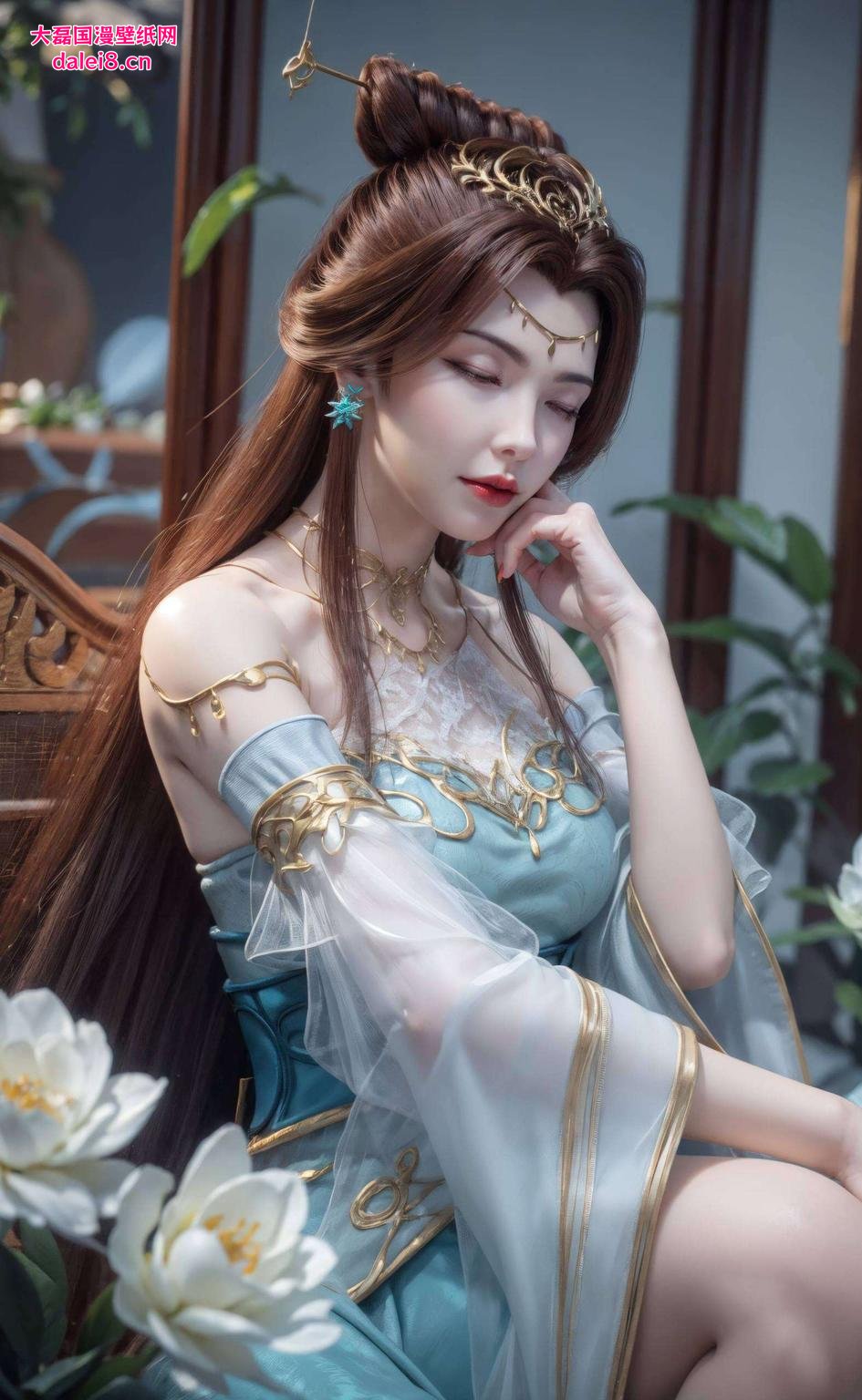 让人心生怜爱淡雅中带着一丝伤感