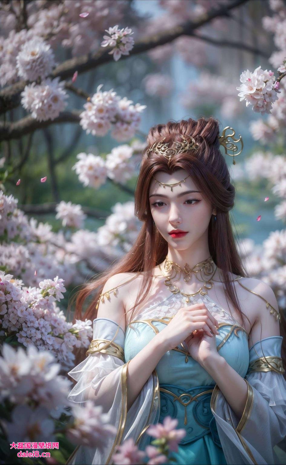 仿佛能闻到图中花香的清新气息今天给大家带来一组特集完美像素的安卓最美壁纸！快看这款苏灵韵壁纸