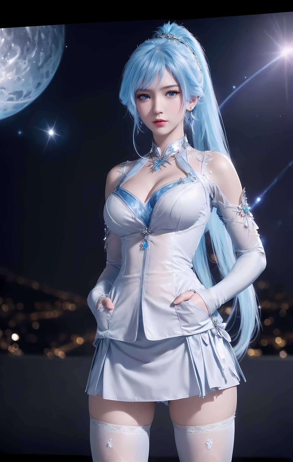 舞桐礼服映古韵平板壁纸尽显娇俏美