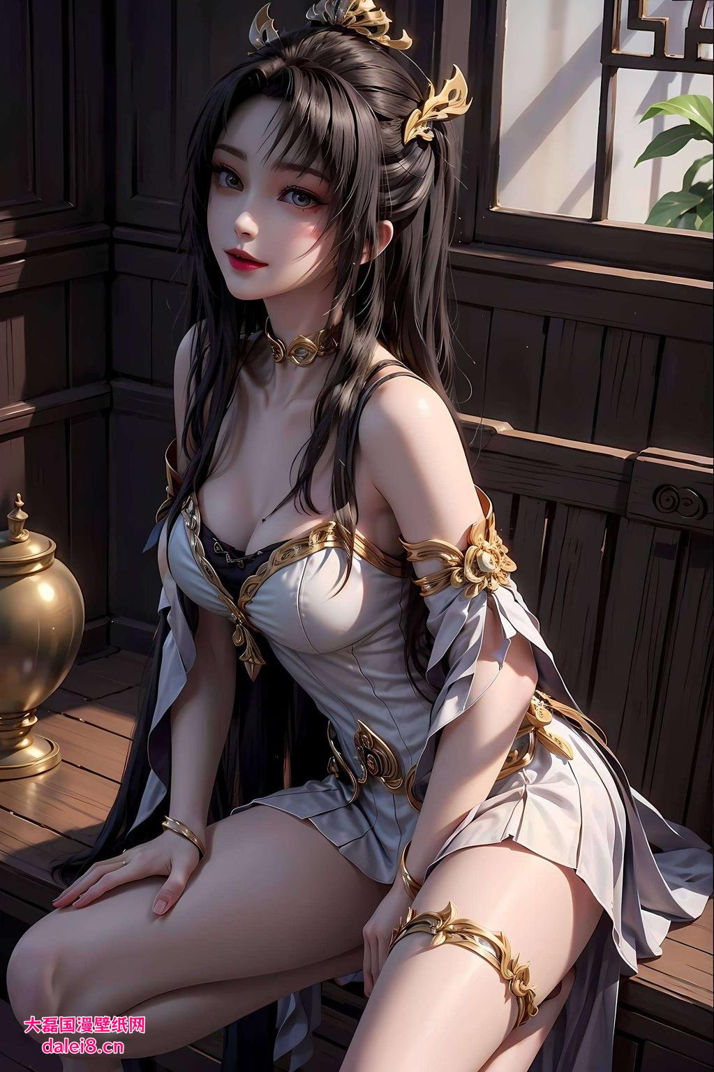 国漫女神AI打造还能护眼哦！