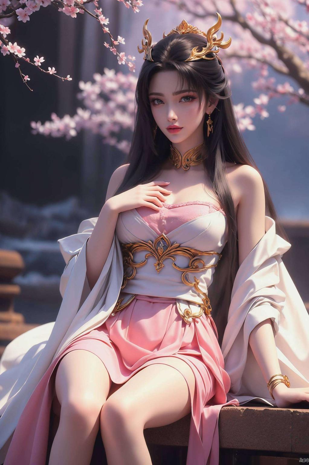 这款天狐仙子清凉壁纸