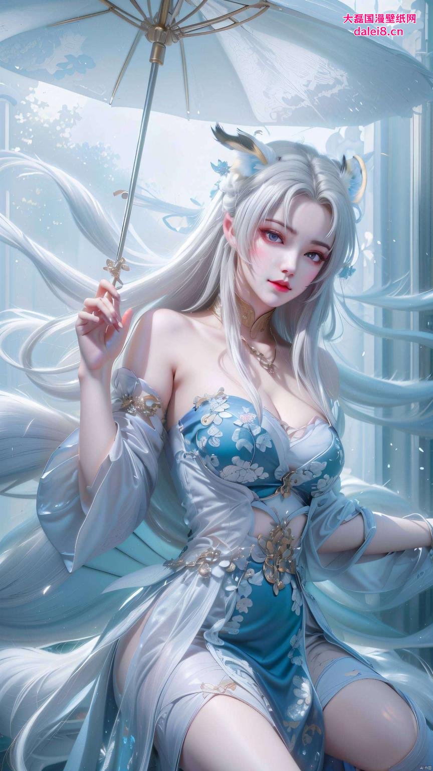 融合了国漫女神天狐仙子的灵动之美每一帧都细腻入微
