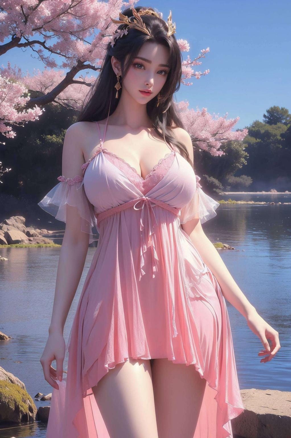 让你的桌面瞬间仙气满满！#仙子风采# #高清壁纸#4k超清细节满分
