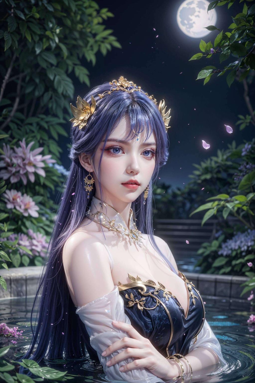 让人一看就沉浸其中感受那份静谧与神秘