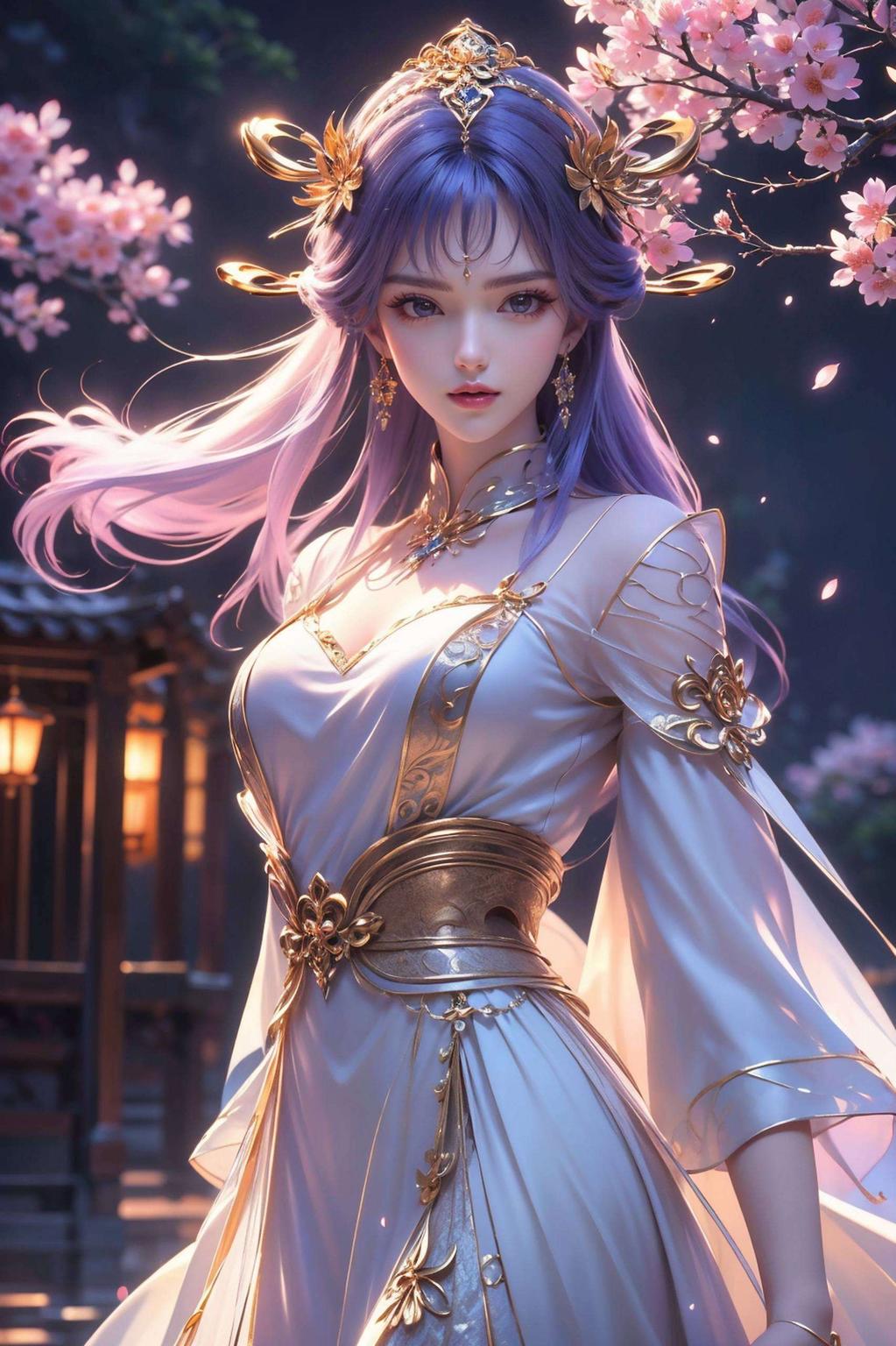 精细角色苹果宽屏壁纸璀璨星空映衬神秘之美