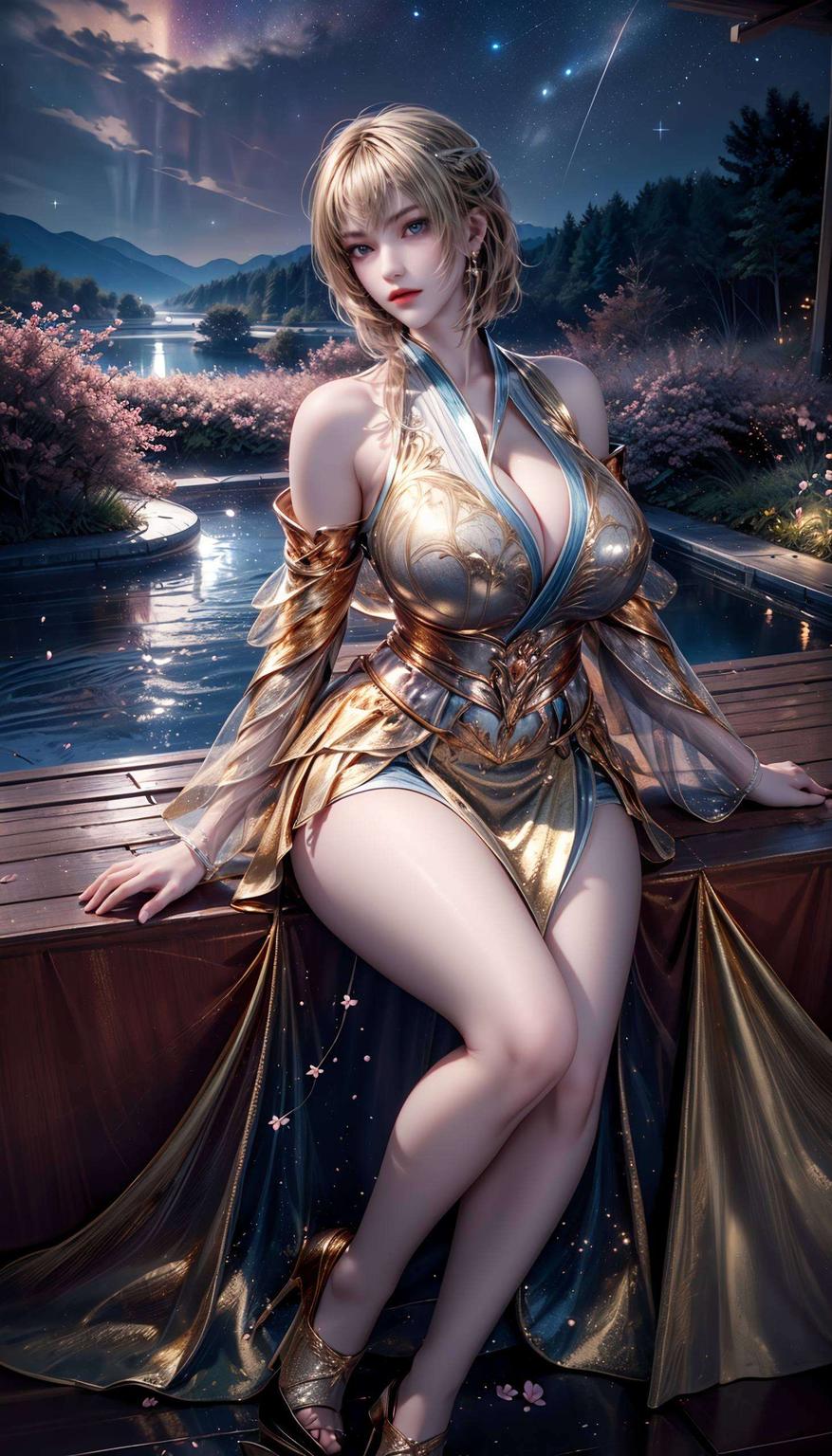 天使彦旗袍壁纸高清细腻