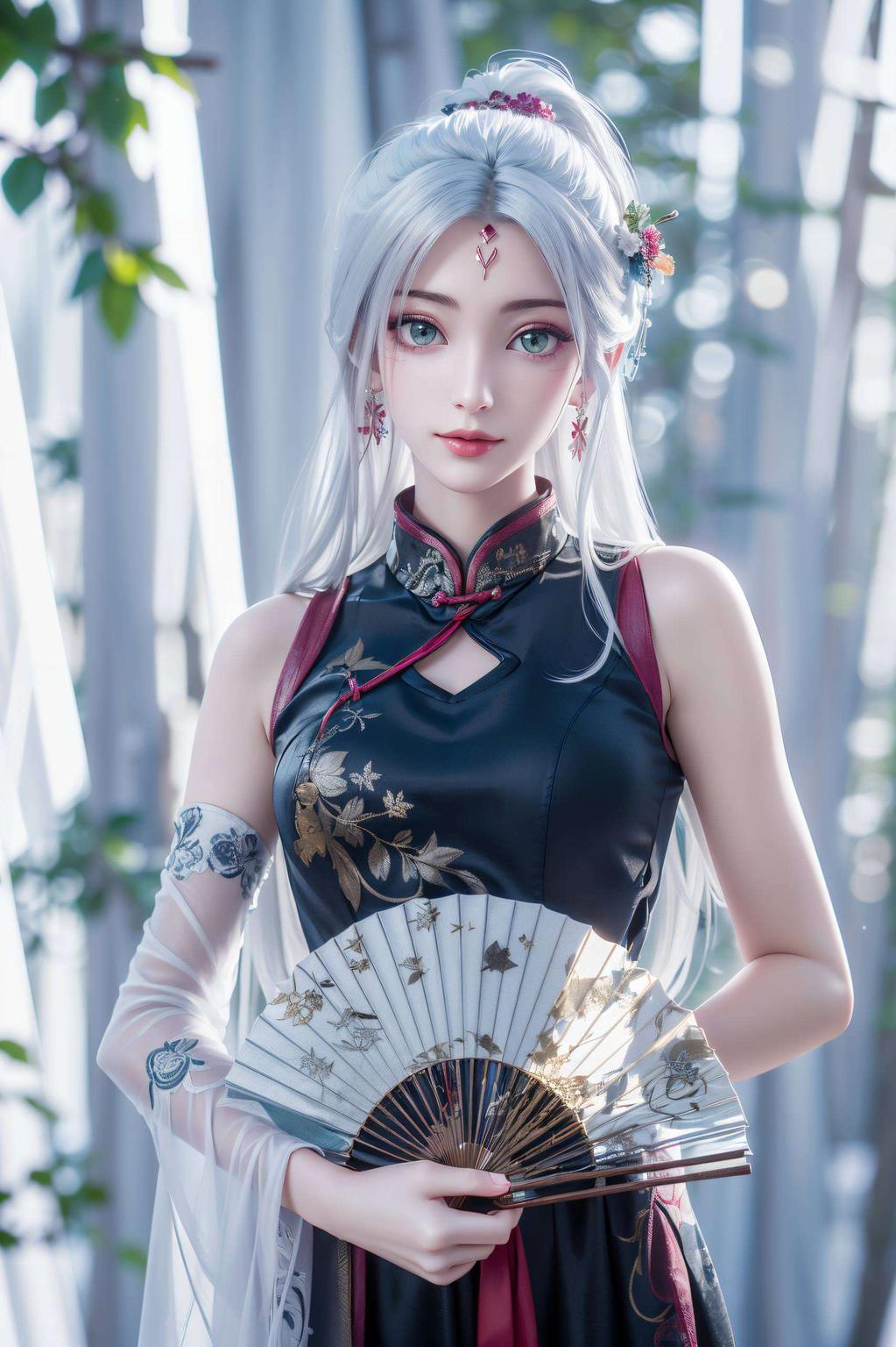 小白侧脸映清新4K超清壁纸