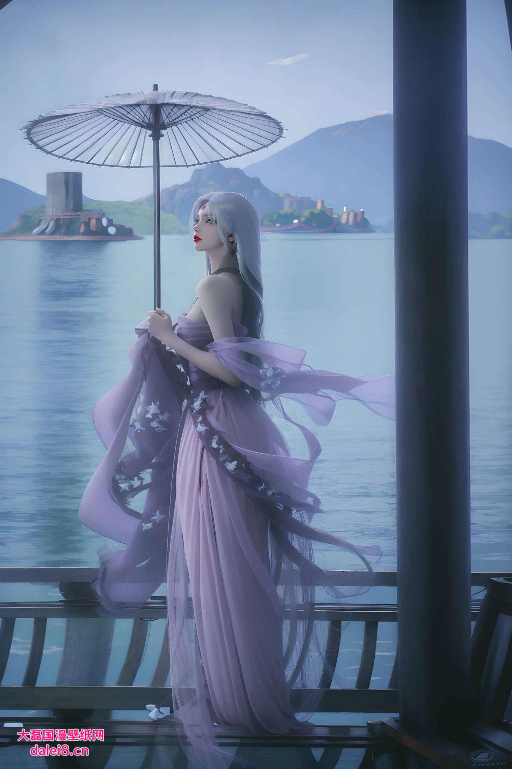 你的手机也能仙气满满！AI国漫女神献映！超精致像素壁纸