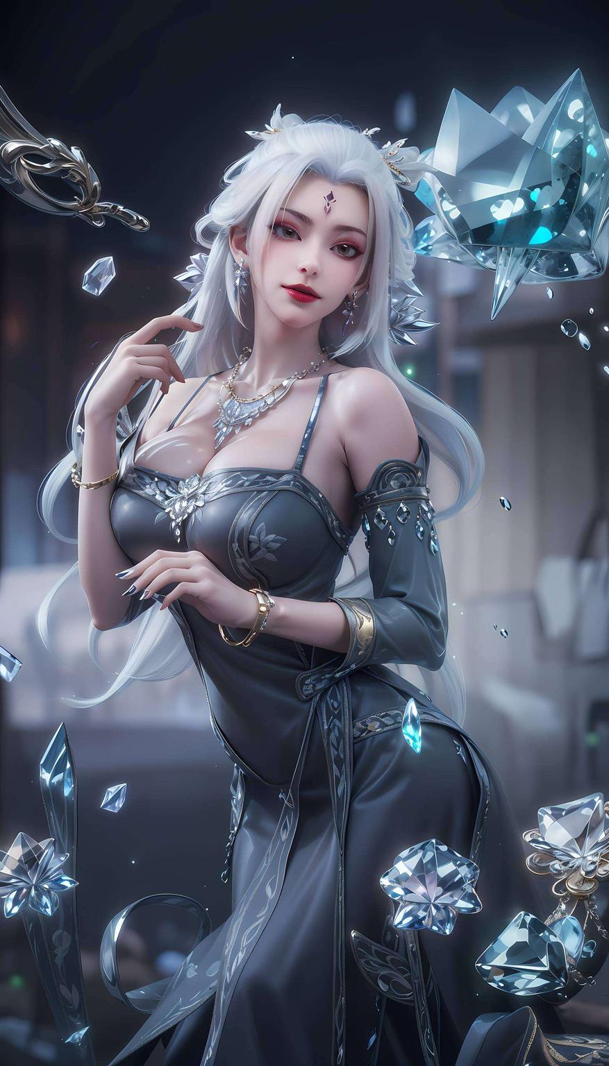 美得让人心动小白国漫女神