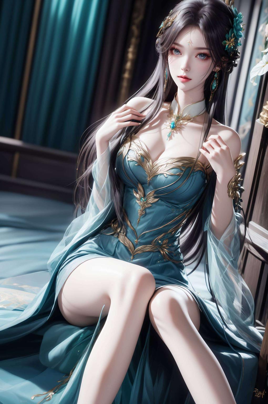 萧薰儿的美照清新脱俗