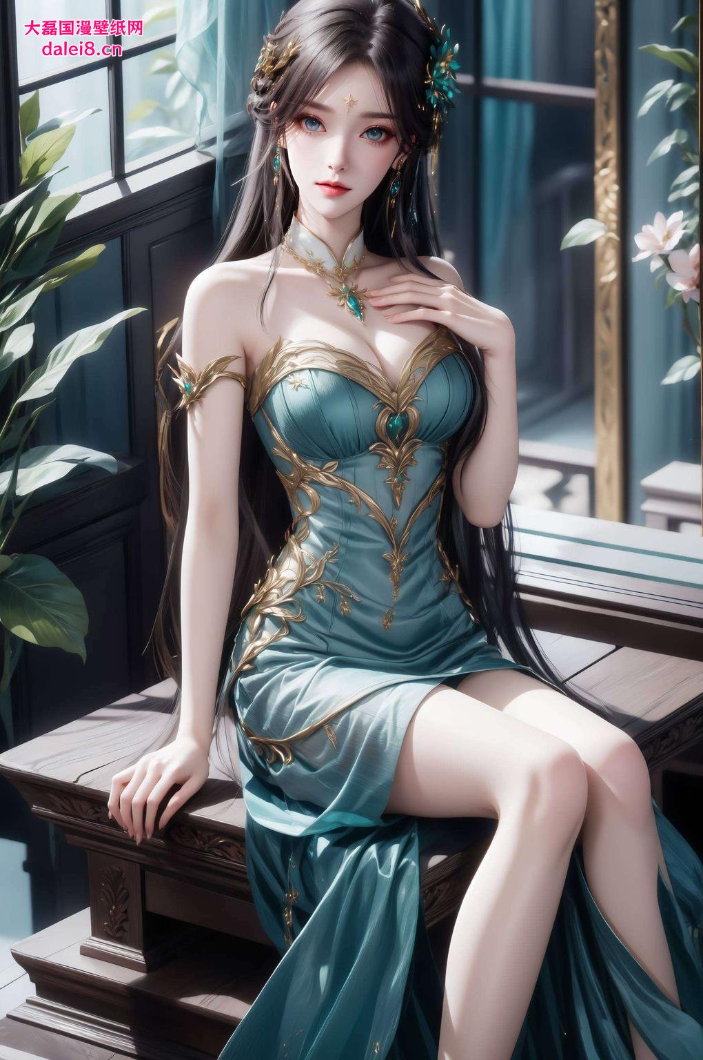 萧薰儿真人壁纸宛如穿越时空的古典美人