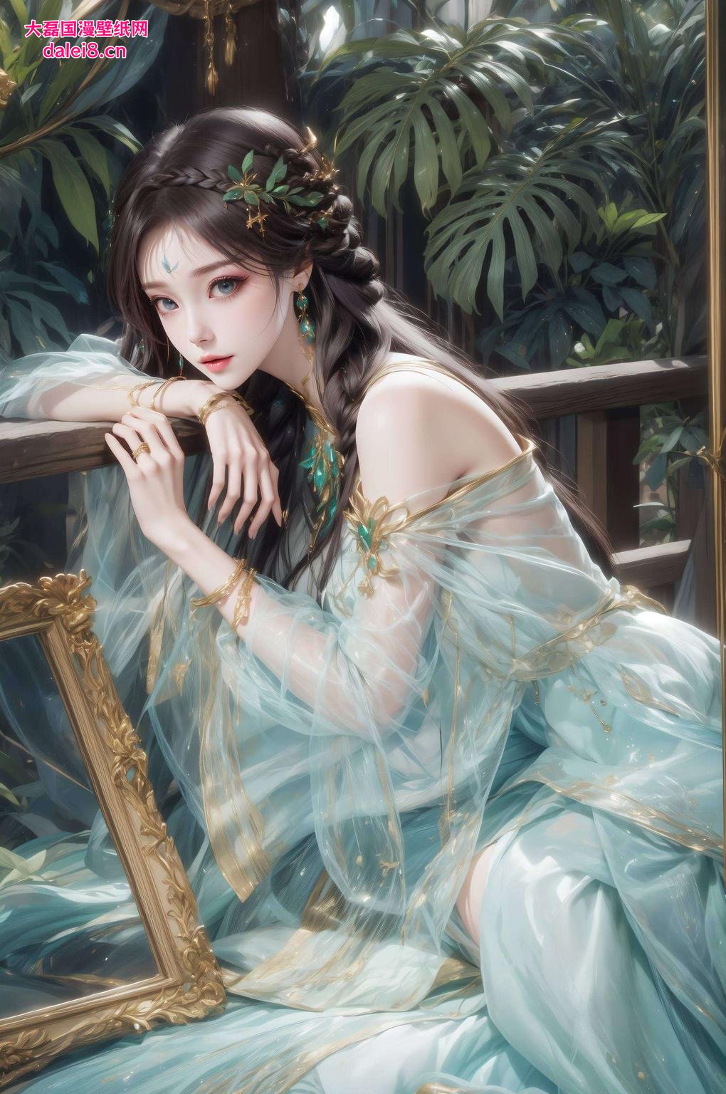 感受萧薰儿那独特的古典韵味这款超还原古香古色iPhone壁纸