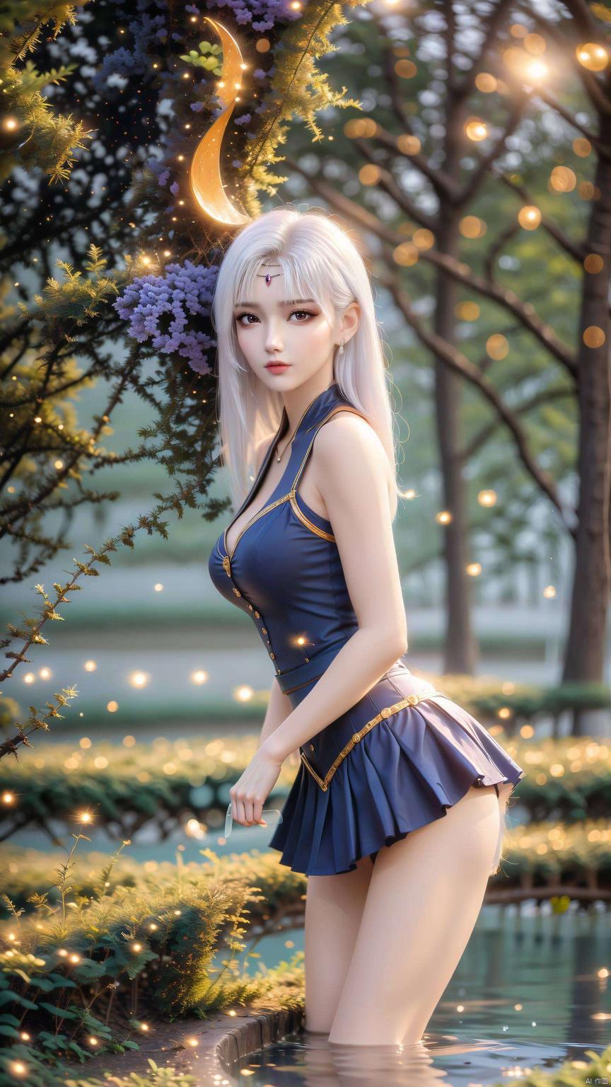 清新的色调以AI小医仙为主题