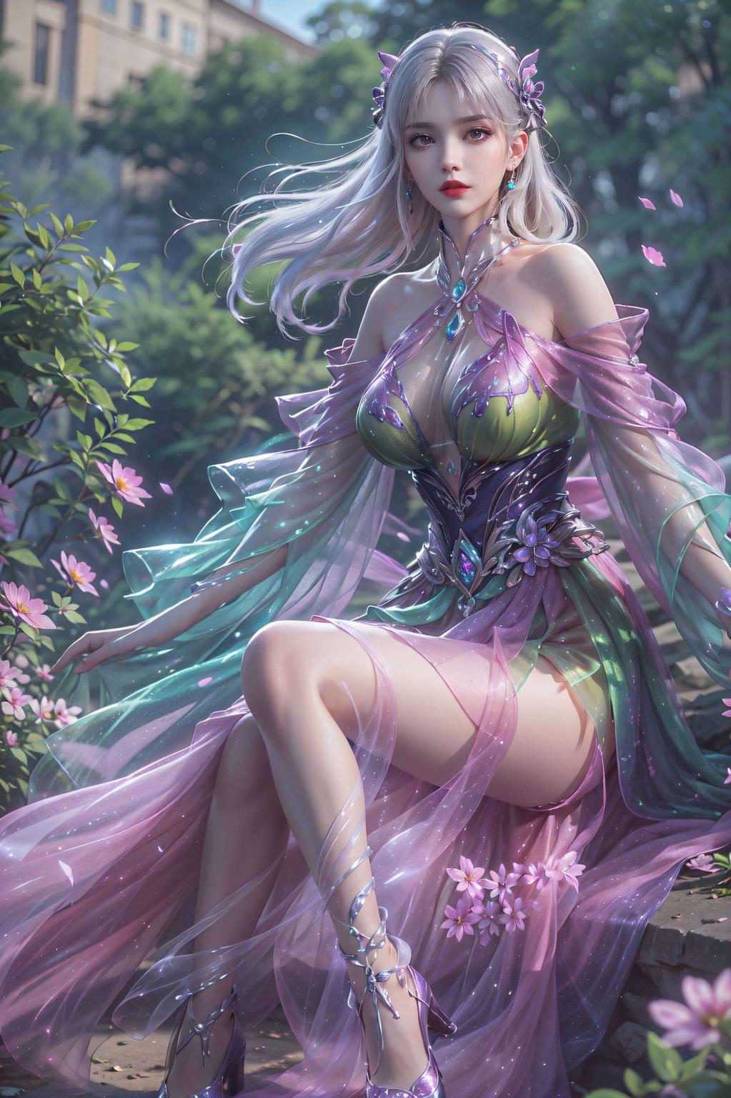 一抹仙气电脑宽屏展现唯美游戏世界