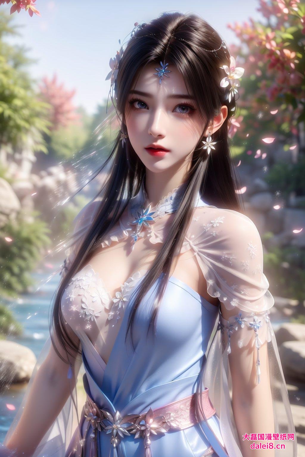 iPhone桌面图鉴打造高级感夏倾月壁纸