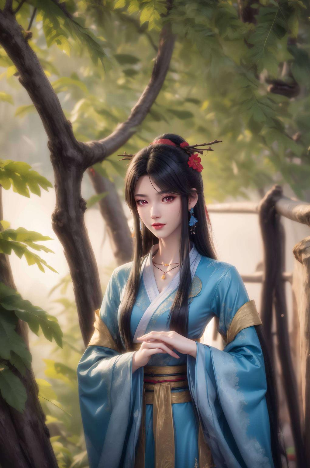 夭夭手机壁纸秀！古风韵味墨色山水间