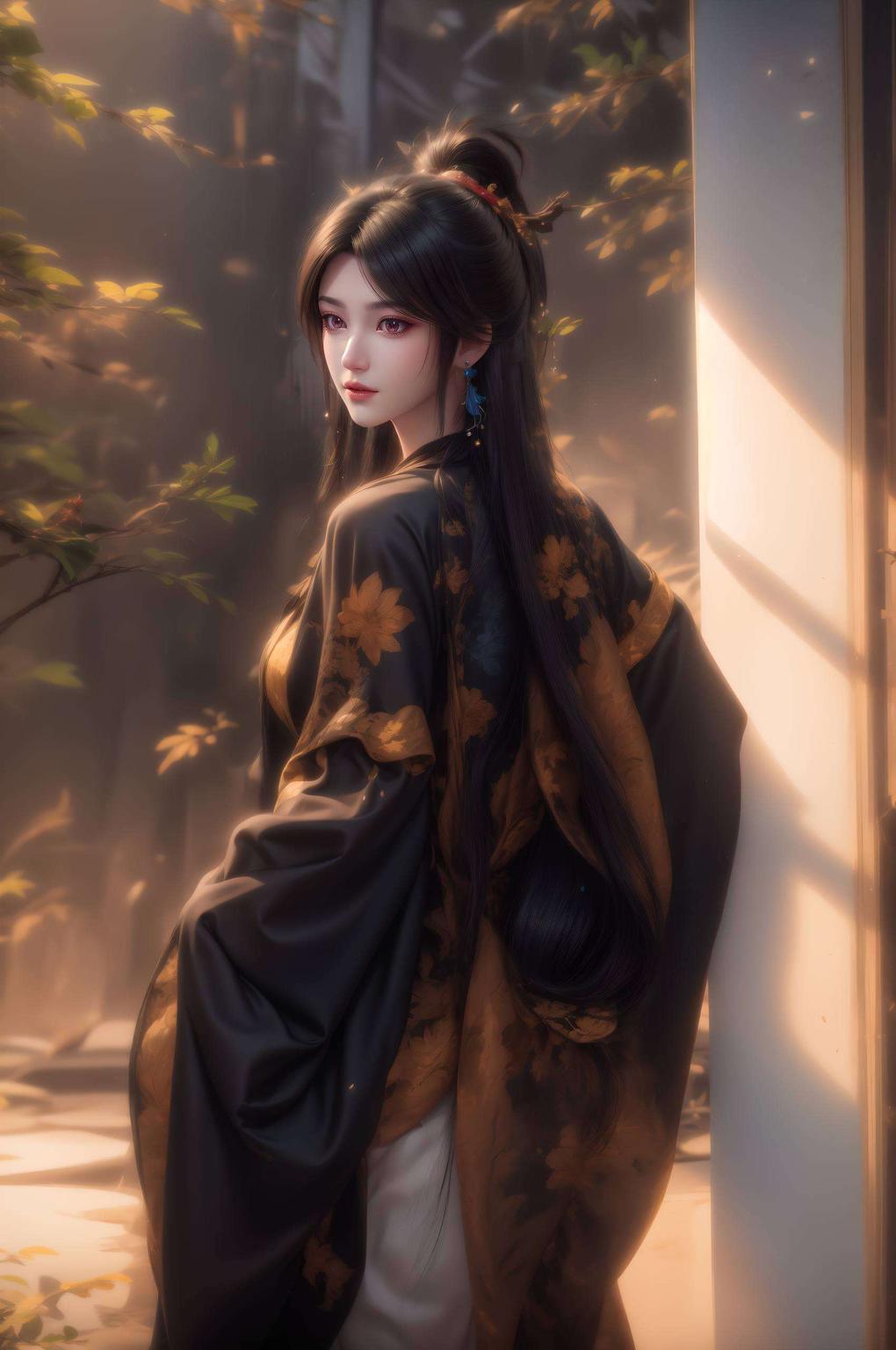 每一帧都是视觉盛宴让你的手机瞬间变身艺术馆！看这AI壁纸元尊夭夭