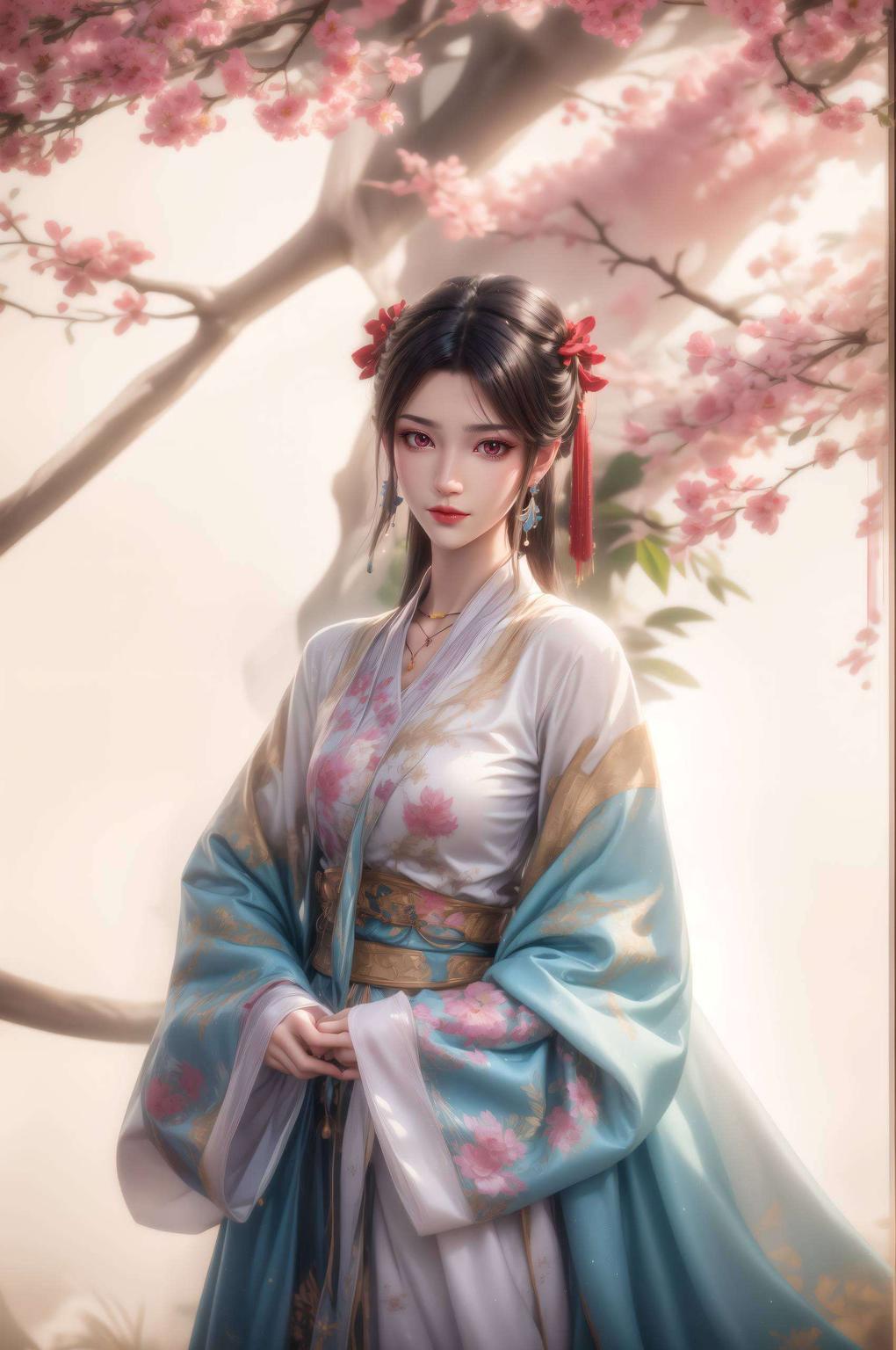 夭夭与元尊携手入境4K超清壁纸