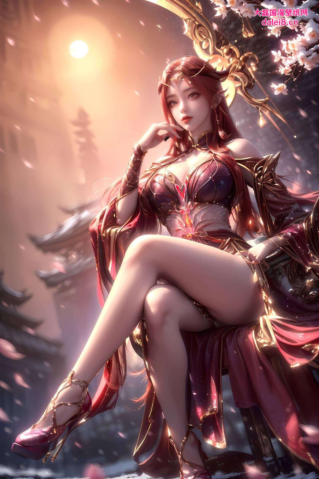 这古风壁纸绝了！斗破苍穹妖夜动态完美像素