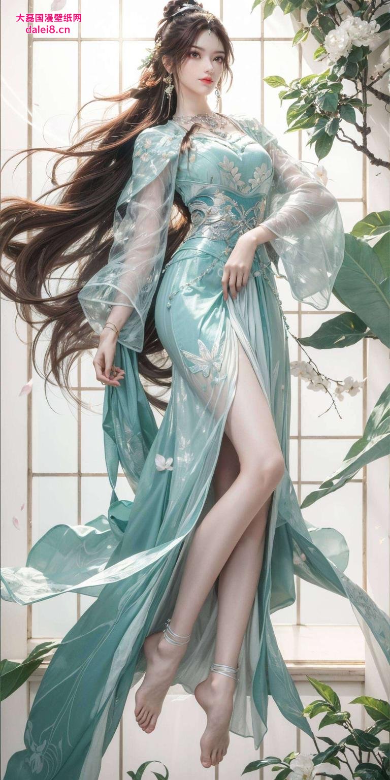 全身高清4K仿佛穿越到了一个静谧的仙境