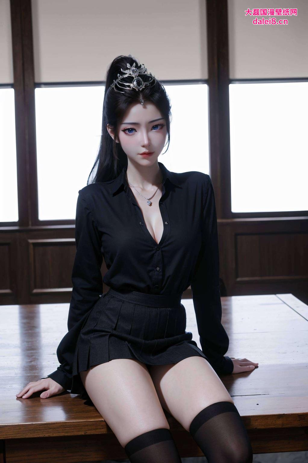 古韵十足武瑶黑暗风壁纸